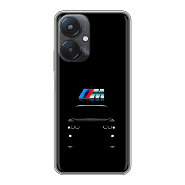 Силиконовый чехол на Xiaomi Redmi 13C 5G с принтом БМВ BMW Силиконовый чехол на Xiaomi Redmi 13C 5G с принтом БМВ BMW