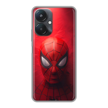 Силиконовый чехол на Xiaomi Redmi 13C 5G с принтом Spiderman Человек паук
