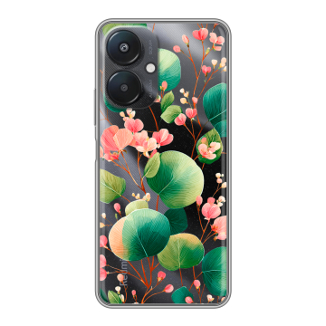 Силиконовый чехол на Xiaomi Redmi 13C 5G с принтом женский Силиконовый чехол на Xiaomi Redmi 13C 5G с принтом женский