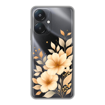 Силиконовый чехол на Xiaomi Redmi 13C 5G с принтом для девушки Силиконовый чехол на Xiaomi Redmi 13C 5G с принтом для девушки