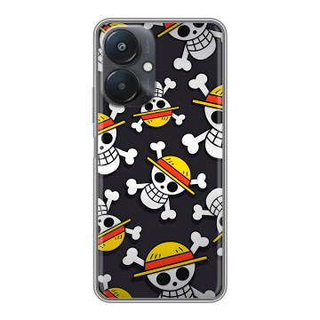 Силиконовый чехол на Xiaomi Redmi 13C 5G с принтом One Piece Ван Пис Силиконовый чехол на Xiaomi Redmi 13C 5G с принтом One Piece Ван Пис