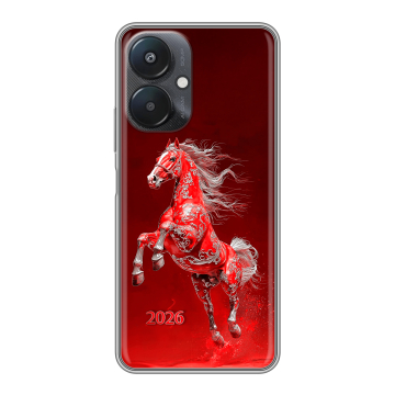 Силиконовый чехол на Xiaomi Redmi 13C 5G с принтом Новый год Силиконовый чехол на Xiaomi Redmi 13C 5G с принтом Новый год
