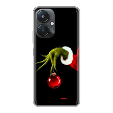 Силиконовый чехол на Xiaomi Redmi 13C 5G с принтом Новый год Гринч Силиконовый чехол на Xiaomi Redmi 13C 5G с принтом Новый год Гринч
