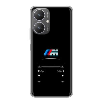 Силиконовый чехол на Xiaomi Redmi 13R 5G с принтом БМВ BMW