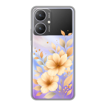 Силиконовый чехол на Xiaomi Redmi 13R 5G с принтом для девушки Силиконовый чехол на Xiaomi Redmi 13R 5G с принтом для девушки