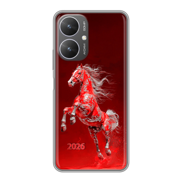 Силиконовый чехол на Xiaomi Redmi 13R 5G с принтом Новый год Силиконовый чехол на Xiaomi Redmi 13R 5G с принтом Новый год