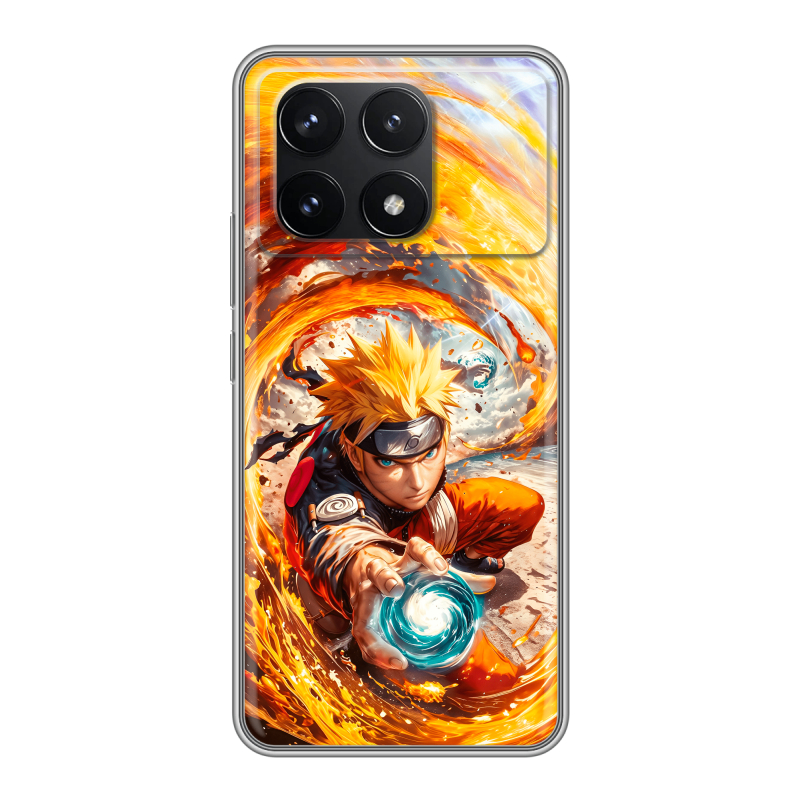 Силиконовый чехол на Xiaomi Redmi K70 5G с принтом Аниме Наруто Naruto Силиконовый чехол на Xiaomi Redmi K70 5G с принтом Аниме Наруто Naruto