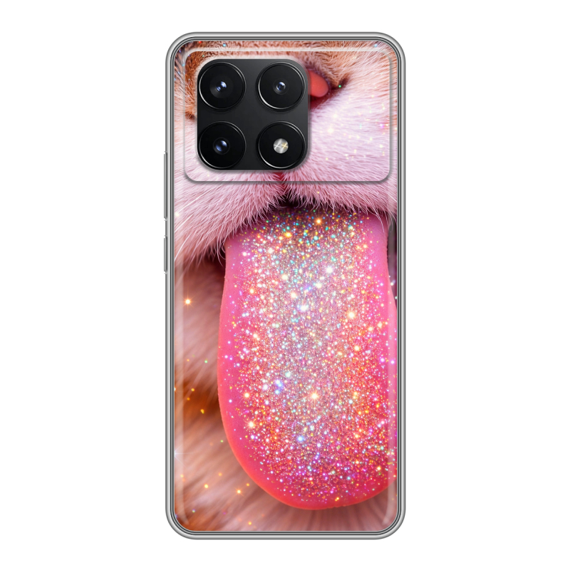 Силиконовый чехол на Xiaomi Redmi K70 5G с принтом для девочек Силиконовый чехол на Xiaomi Redmi K70 5G с принтом для девочек