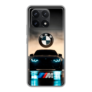 Силиконовый чехол на Xiaomi Redmi K70 Pro 5G с принтом БМВ BMW Силиконовый чехол на Xiaomi Redmi K70 Pro 5G с принтом БМВ BMW