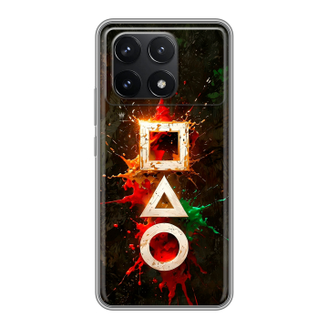 Силиконовый чехол на Xiaomi Redmi K70 Pro 5G с принтом Squid Game Игра кальмара Силиконовый чехол на Xiaomi Redmi K70 Pro 5G с принтом Squid Game Игра кальмара