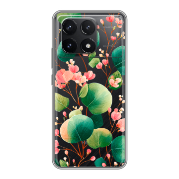 Силиконовый чехол на Xiaomi Redmi K70 Pro 5G с принтом женский
