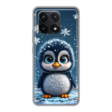 Силиконовый чехол на Xiaomi Redmi K70 Pro 5G с принтом Новый год