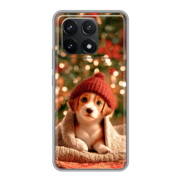 Силиконовый чехол на Xiaomi Redmi K70 Pro 5G с принтом Новый год Силиконовый чехол на Xiaomi Redmi K70 Pro 5G с принтом Новый год