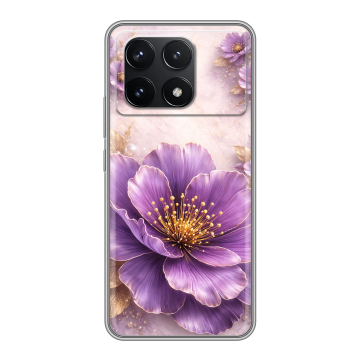 Силиконовый чехол на Xiaomi Redmi K70 Pro 5G с принтом женский