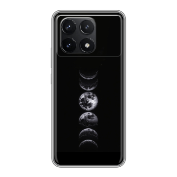 Силиконовый чехол на Xiaomi Redmi K70 Pro 5G с принтом женский