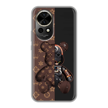 Силиконовый чехол на Huawei Nova 12 с принтом Луи робот