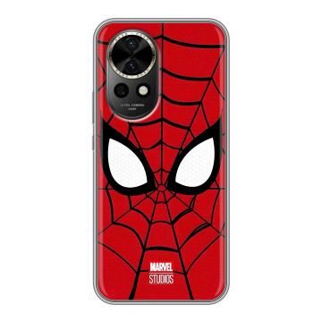 Силиконовый чехол на Huawei Nova 12 с принтом человек паук spiderman