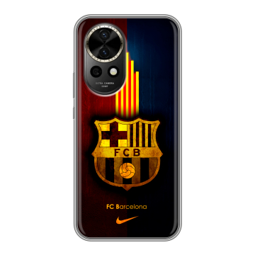 Силиконовый чехол на Huawei Nova 12 с принтом Барселона Barcelona Силиконовый чехол на Huawei Nova 12 с принтом Барселона Barcelona