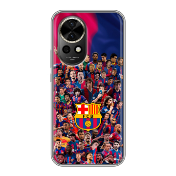 Силиконовый чехол на Huawei Nova 12 с принтом Барселона Barcelona Силиконовый чехол на Huawei Nova 12 с принтом Барселона Barcelona