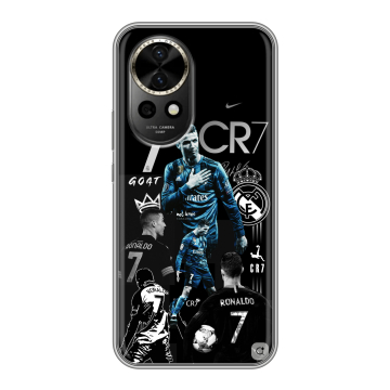Силиконовый чехол на Huawei Nova 12 с принтом Реал Роналдо Силиконовый чехол на Huawei Nova 12 с принтом Реал Роналдо
