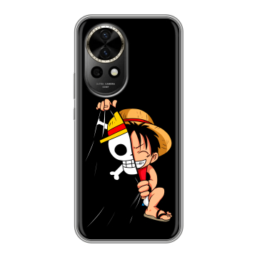 Силиконовый чехол на Huawei Nova 12 с принтом One Piece Ван Пис