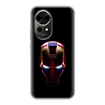 Силиконовый чехол на Huawei Nova 12 с принтом IronMan Железный человек