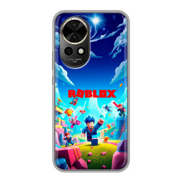 Силиконовый чехол на Huawei Nova 12 с принтом Roblox Роблокс Силиконовый чехол на Huawei Nova 12 с принтом Roblox Роблокс