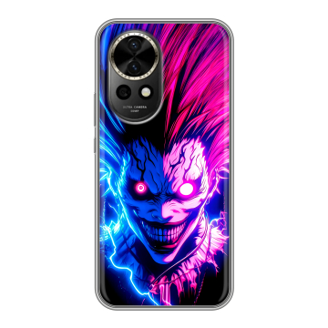 Силиконовый чехол на Huawei Nova 12 с принтом Death note Тетрадь смерти
