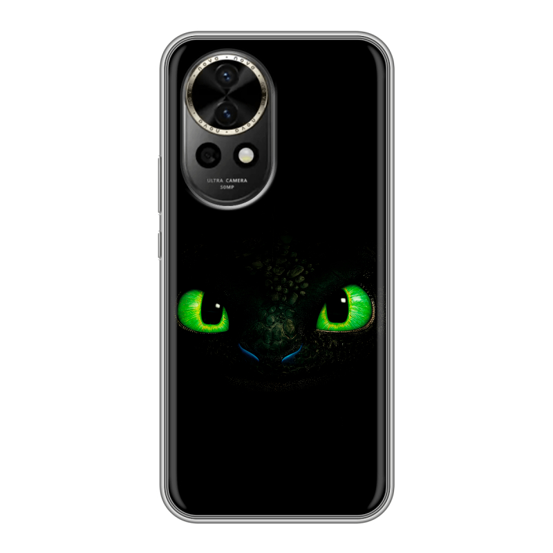 Силиконовый чехол на Huawei Nova 12 с принтом Как приручить дракона Силиконовый чехол на Huawei Nova 12 с принтом Как приручить дракона