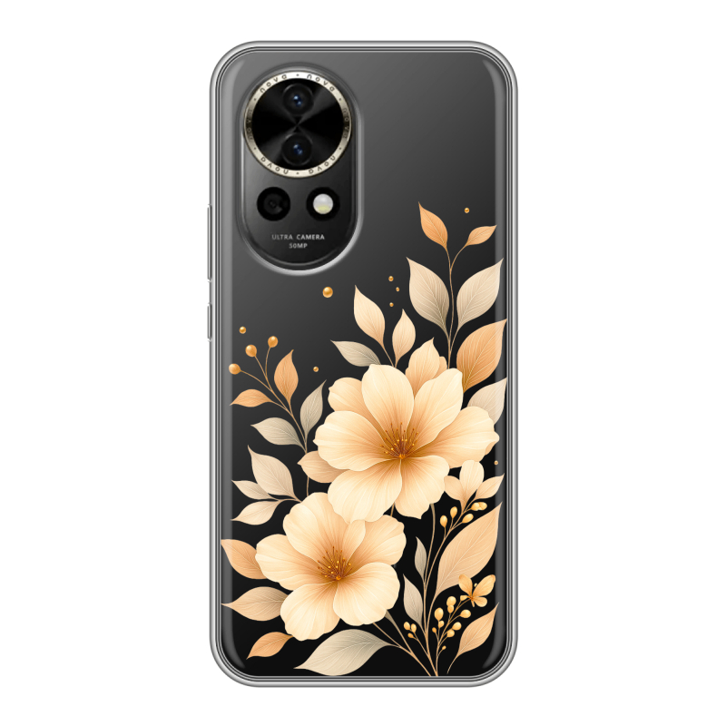 Силиконовый чехол на Huawei Nova 12 с принтом для девушки Силиконовый чехол на Huawei Nova 12 с принтом для девушки