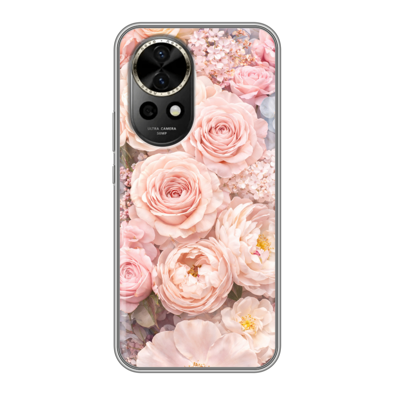 Силиконовый чехол на Huawei Nova 12 с принтом женский Силиконовый чехол на Huawei Nova 12 с принтом женский