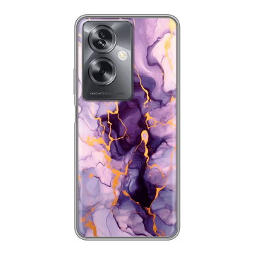 Силиконовый чехол на OPPO A79 5G с принтом Мрамор Силиконовый чехол на OPPO A79 5G с принтом Мрамор