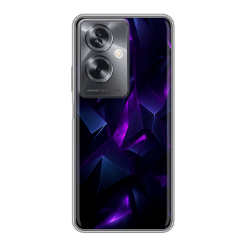 Силиконовый чехол на OPPO A79 5G с принтом Абстракиция Силиконовый чехол на OPPO A79 5G с принтом Абстракиция