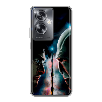 Силиконовый чехол на OPPO A79 5G с принтом Гарри Поттер Harry Potter