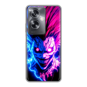Силиконовый чехол на OPPO A79 5G с принтом Death note Тетрадь смерти