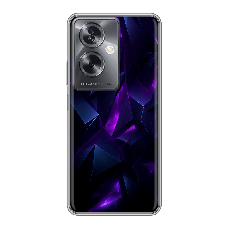 Силиконовый чехол на OPPO A79 5G с принтом Абстракиция Силиконовый чехол на OPPO A79 5G с принтом Абстракиция