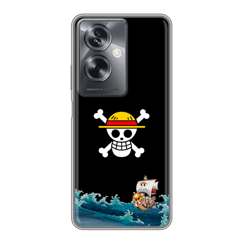 Силиконовый чехол на OPPO A79 5G с принтом One Piece Ван Пис Силиконовый чехол на OPPO A79 5G с принтом One Piece Ван Пис