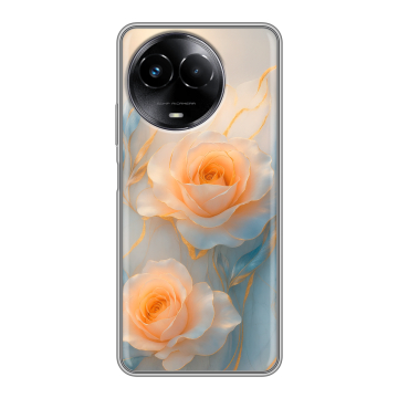 Силиконовый чехол на Realme Narzo 60x 5G с принтом Женский