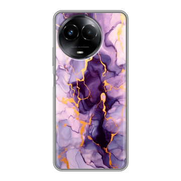 Силиконовый чехол на Realme Narzo 60x 5G с принтом Мрамор Силиконовый чехол на Realme Narzo 60x 5G с принтом Мрамор