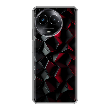 Силиконовый чехол на Realme Narzo 60x 5G с принтом Абстракция Силиконовый чехол на Realme Narzo 60x 5G с принтом Абстракция