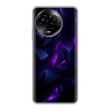 Силиконовый чехол на Realme Narzo 60x 5G с принтом Абстракиция Силиконовый чехол на Realme Narzo 60x 5G с принтом Абстракиция