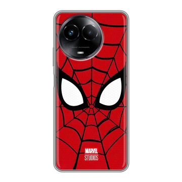 Силиконовый чехол на Realme Narzo 60x 5G с принтом человек паук spiderman