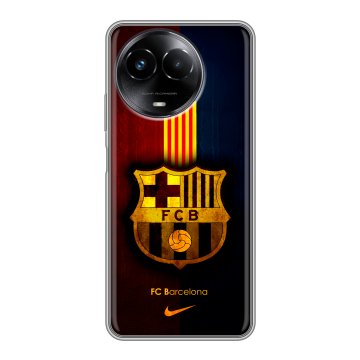 Силиконовый чехол на Realme Narzo 60x 5G с принтом Барселона Barcelona Силиконовый чехол на Realme Narzo 60x 5G с принтом Барселона Barcelona