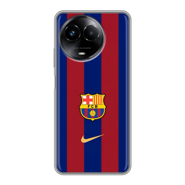 Силиконовый чехол на Realme Narzo 60x 5G с принтом Барселона Barcelona Силиконовый чехол на Realme Narzo 60x 5G с принтом Барселона Barcelona