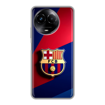 Силиконовый чехол на Realme Narzo 60x 5G с принтом Барселона Barcelona Силиконовый чехол на Realme Narzo 60x 5G с принтом Барселона Barcelona
