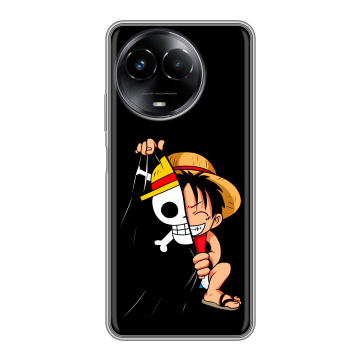 Силиконовый чехол на Realme Narzo 60x 5G с принтом One Piece Ван Пис