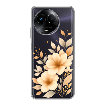 Силиконовый чехол на Realme Narzo 60x 5G с принтом для девушки