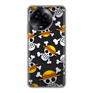 Силиконовый чехол на Realme Narzo 60x 5G с принтом One Piece Ван Пис