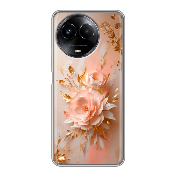 Силиконовый чехол на Realme Narzo 60x 5G с принтом женский