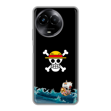 Силиконовый чехол на Realme Narzo 60x 5G с принтом One Piece Ван Пис Силиконовый чехол на Realme Narzo 60x 5G с принтом One Piece Ван Пис
